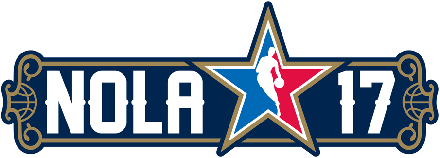 NBA All-Star Game 2017 Wordmark Logo DIY iron on transfer (heat transfer)